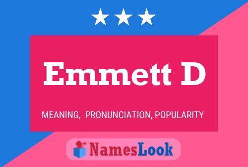 Постер имени Emmett D