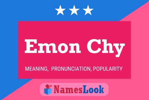 Постер имени Emon Chy