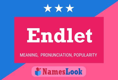 Постер имени Endlet