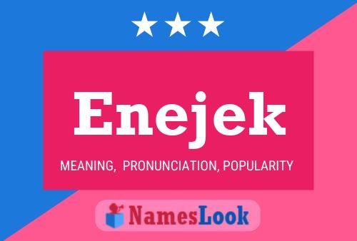 Постер имени Enejek