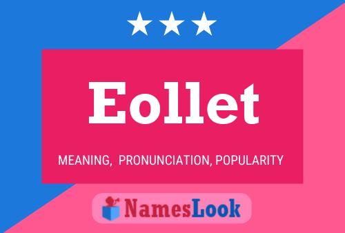 Постер имени Eollet