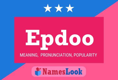 Постер имени Epdoo