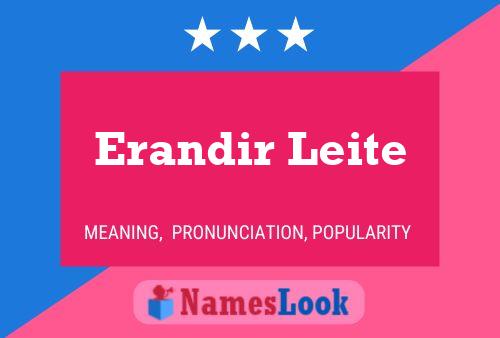 Постер имени Erandir Leite