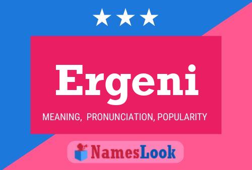 Постер имени Ergeni