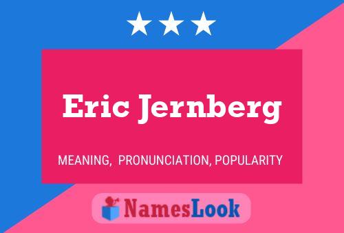 Постер имени Eric Jernberg