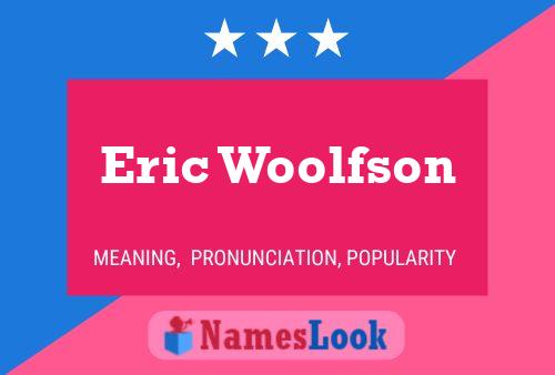 Постер имени Eric Woolfson