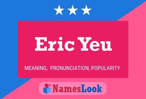 Постер имени Eric Yeu