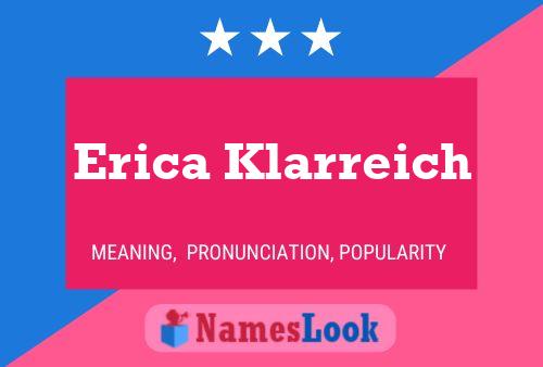 Постер имени Erica Klarreich