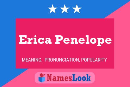 Постер имени Erica Penelope