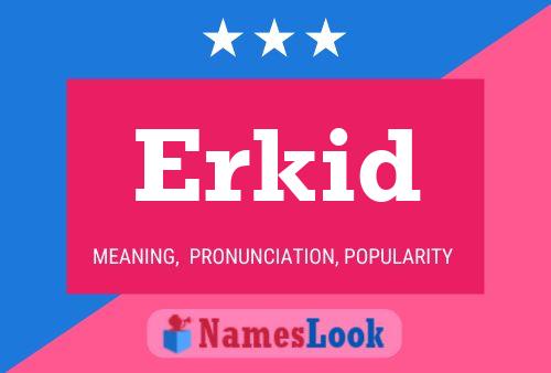 Постер имени Erkid