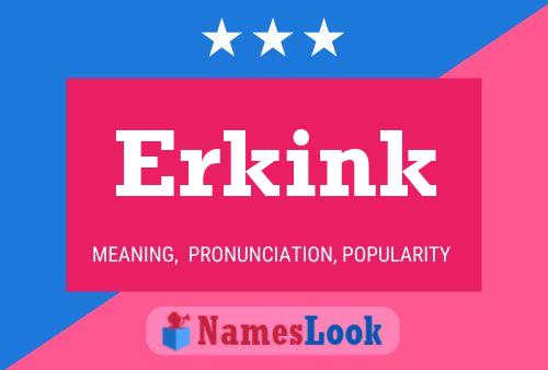 Постер имени Erkink