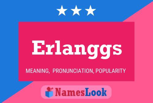 Постер имени Erlanggs