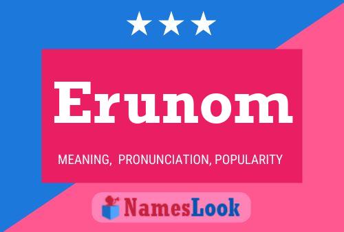 Постер имени Erunom