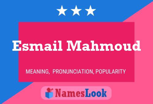 Постер имени Esmail Mahmoud