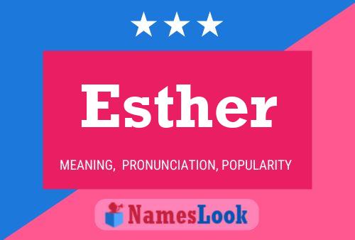 Постер имени Esther