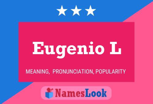 Постер имени Eugenio L