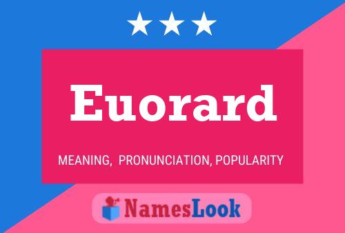 Постер имени Euorard