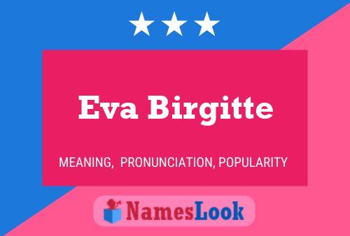 Постер имени Eva Birgitte