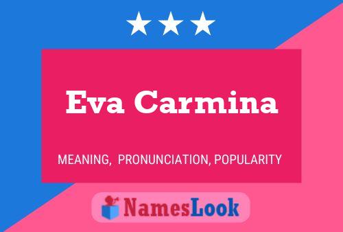 Постер имени Eva Carmina