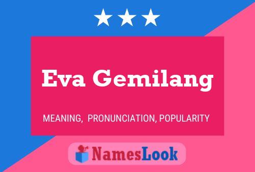 Постер имени Eva Gemilang