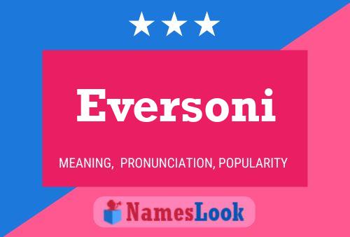 Постер имени Eversoni