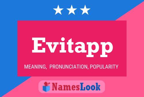 Постер имени Evitapp