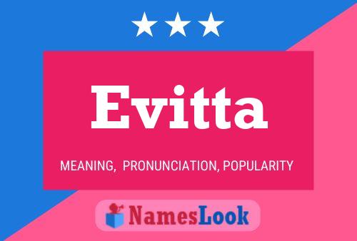 Постер имени Evitta