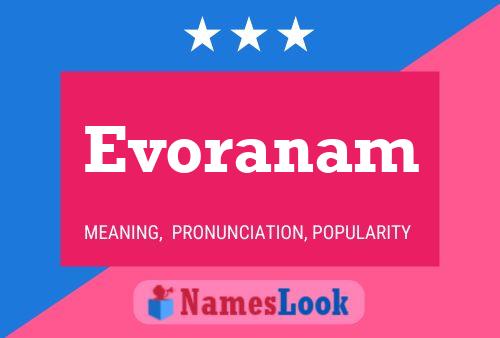 Постер имени Evoranam