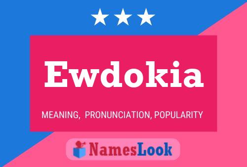 Постер имени Ewdokia