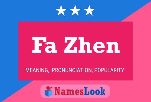 Постер имени Fa Zhen