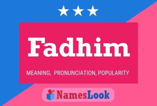 Постер имени Fadhim