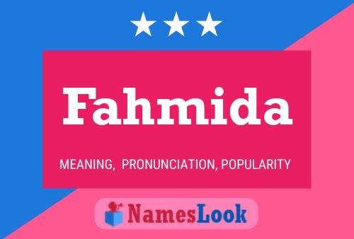 Постер имени Fahmida