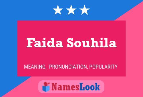 Постер имени Faida Souhila