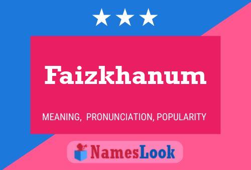 Постер имени Faizkhanum