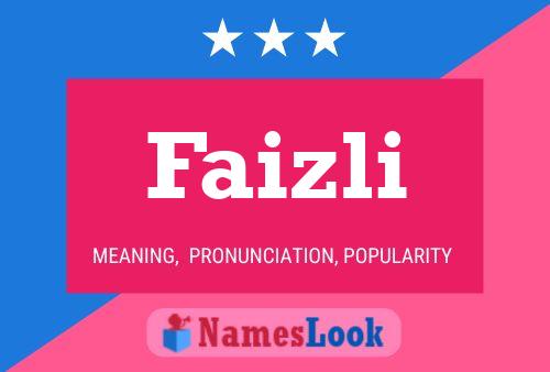 Постер имени Faizli