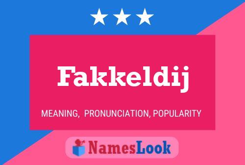 Постер имени Fakkeldij