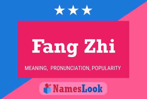 Постер имени Fang Zhi