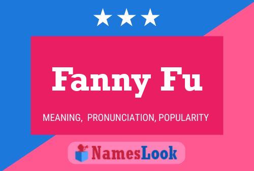 Постер имени Fanny Fu