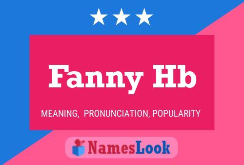 Постер имени Fanny Hb