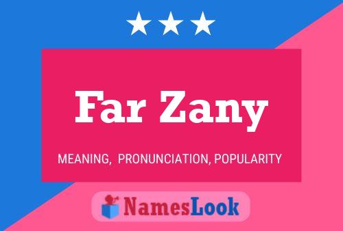 Постер имени Far Zany