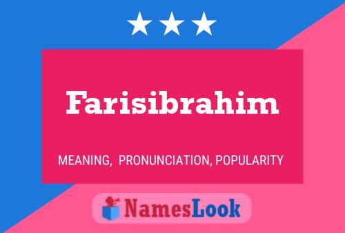 Постер имени Farisibrahim