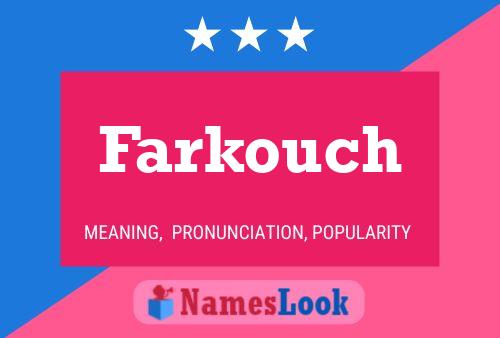 Постер имени Farkouch