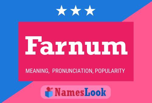 Постер имени Farnum