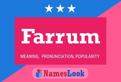 Постер имени Farrum