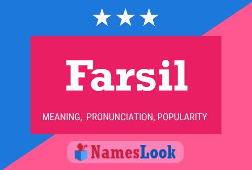 Постер имени Farsil