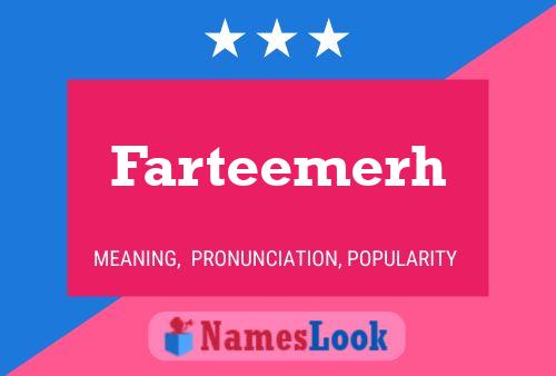 Постер имени Farteemerh