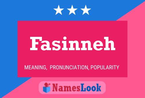 Постер имени Fasinneh