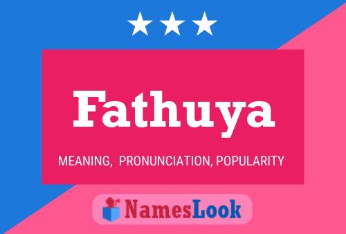 Постер имени Fathuya