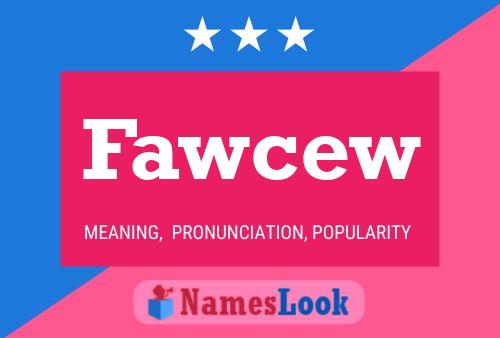 Постер имени Fawcew