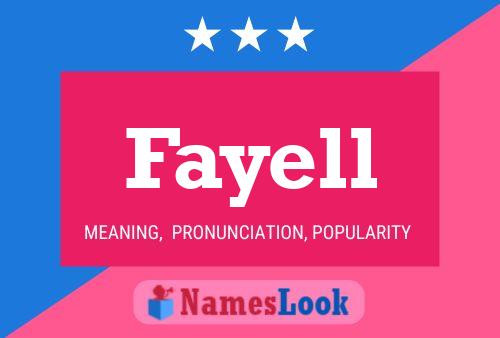 Постер имени Fayell